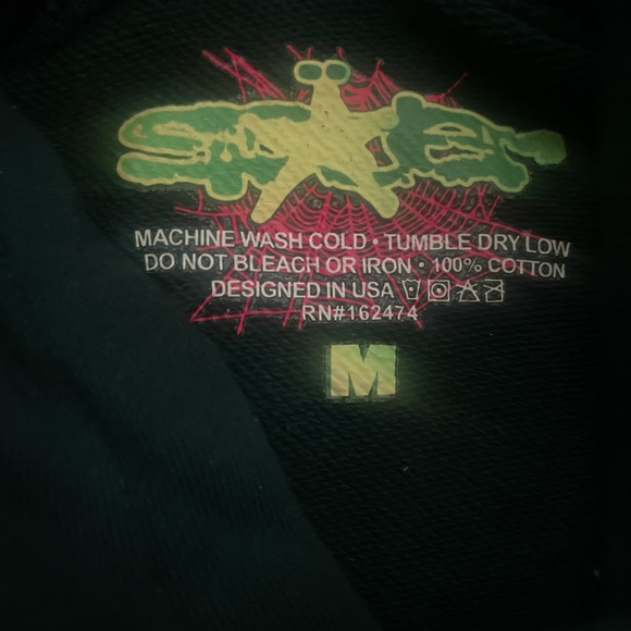 Black Hoodie with Pink 'Atlanta' Graphic - Picture 5 of 5